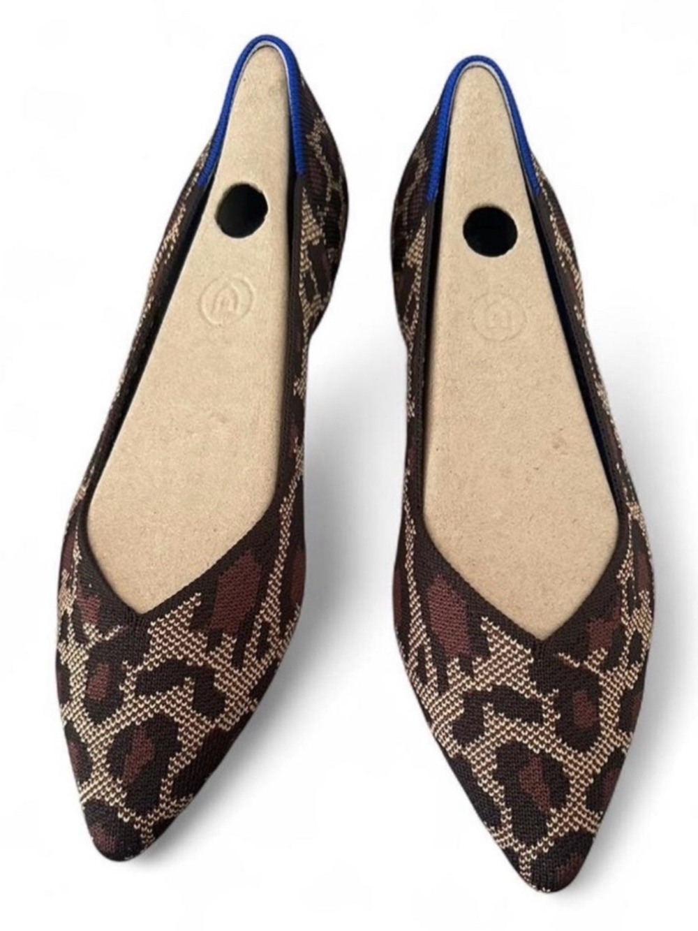 Rothy’s Leopard Ballet Flat 8.5 New